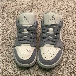 Nike Air Gray and White Sneakers